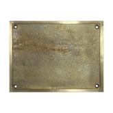 High-Quality Plane Brass Plates for Casting Projects